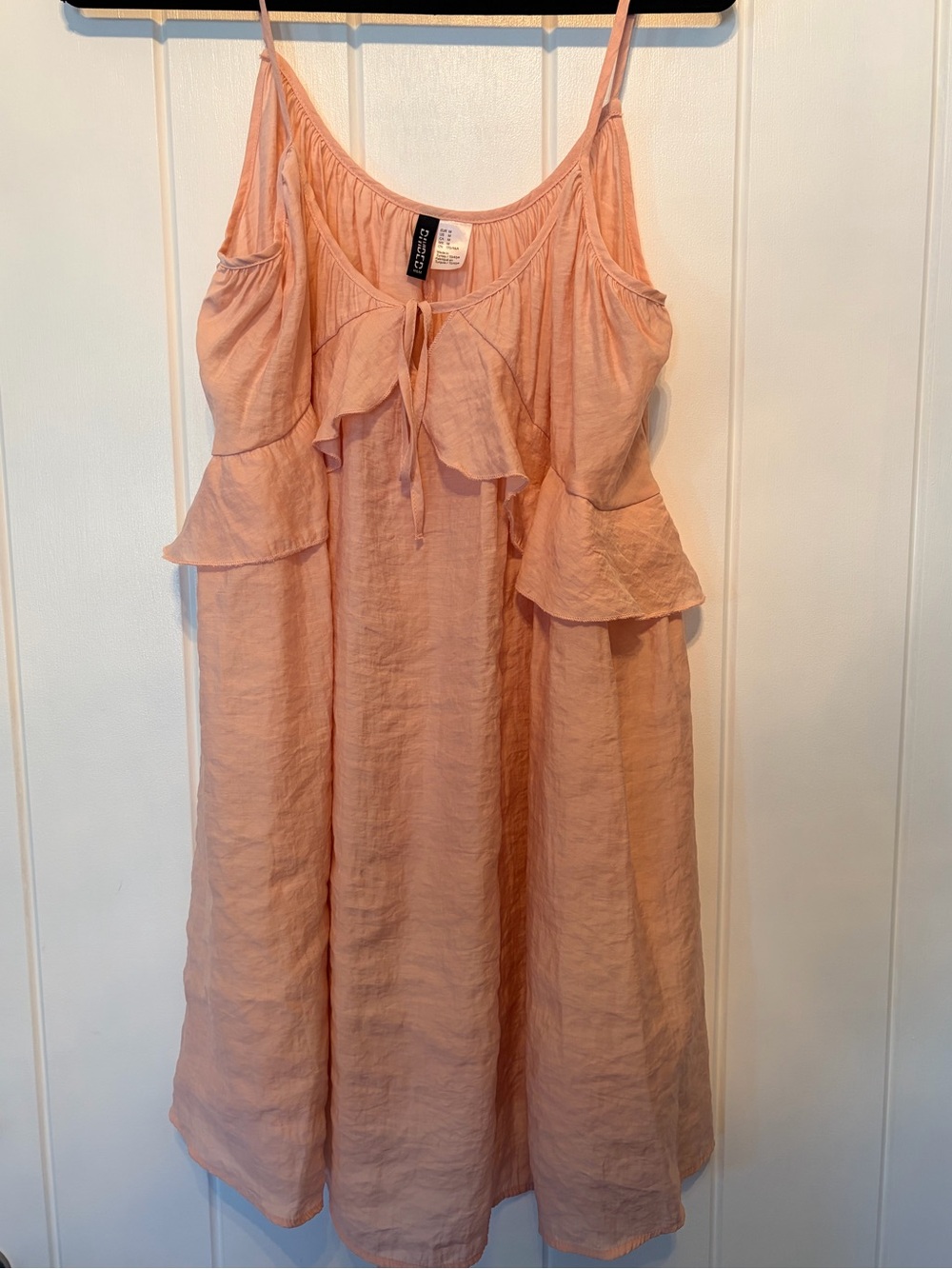 Light Peach Ruffle Sundress - H&M Divided